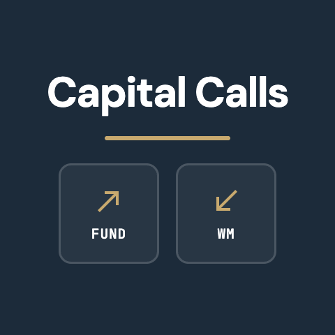 Capital calls diagram