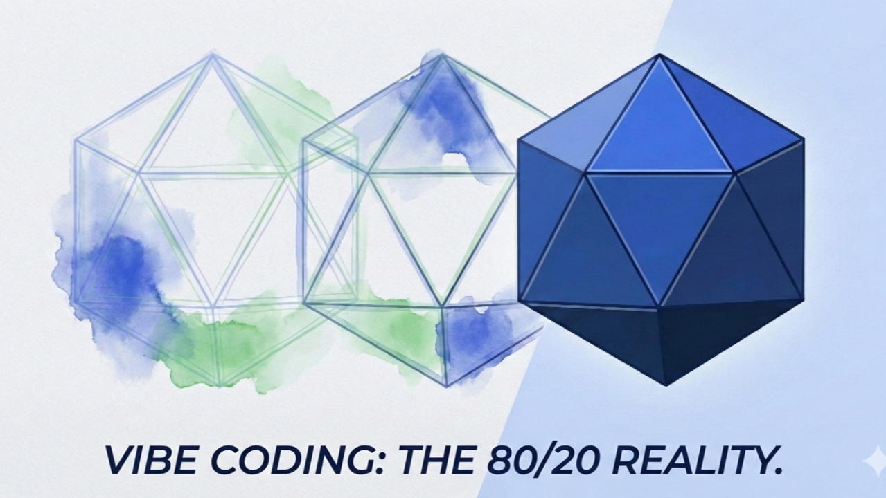 Vibe Coding: The 80/20 Reality